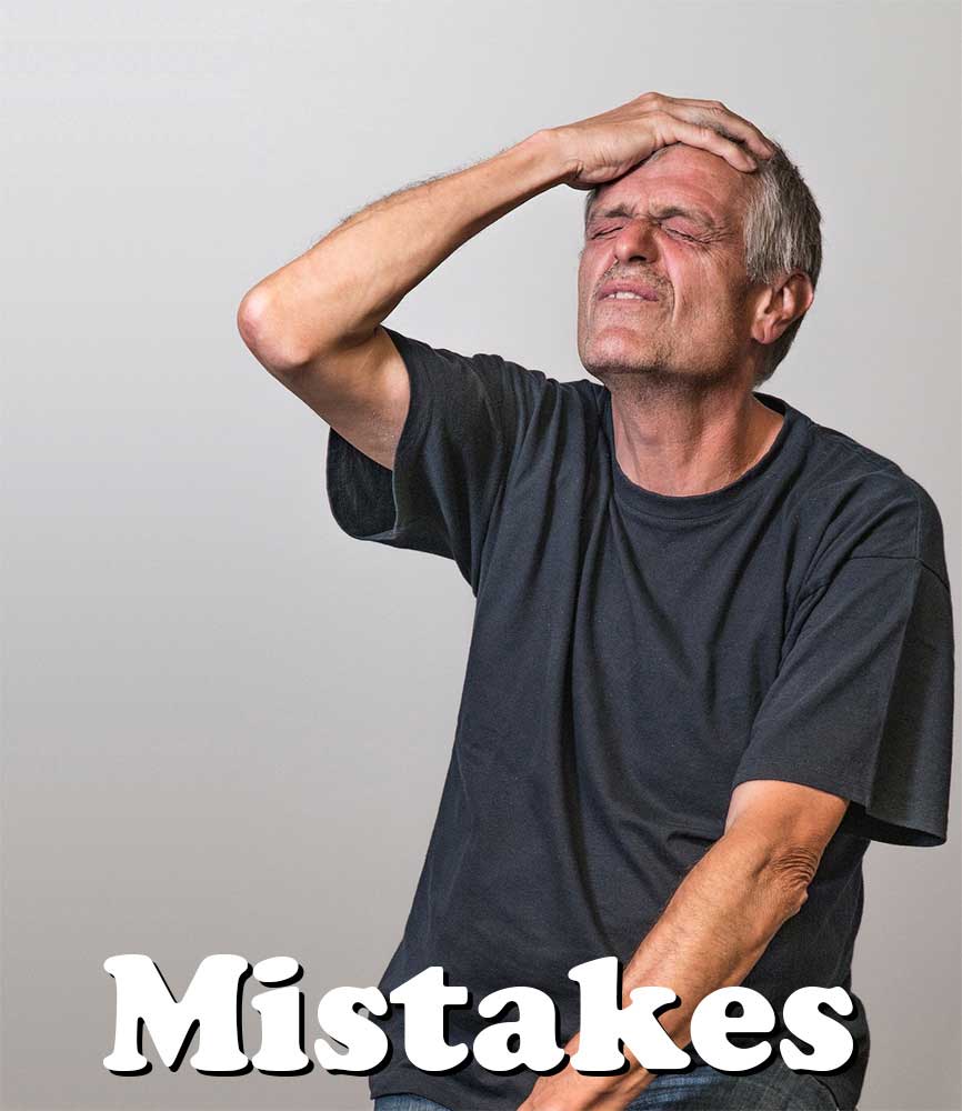 Image for bite-sized sermon "Mistakes"